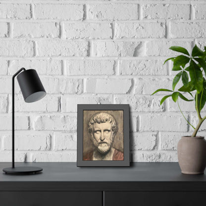Roman Man by The Baroque Knight Framed Paper Posters