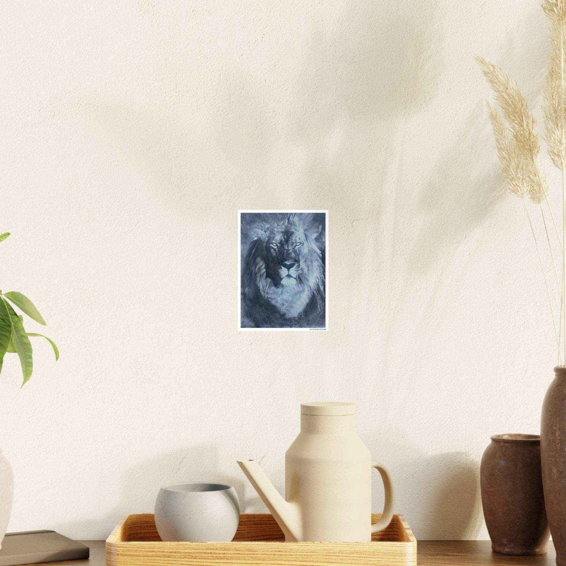 Lion by The Baroque Knight Photo Art Paper Posters